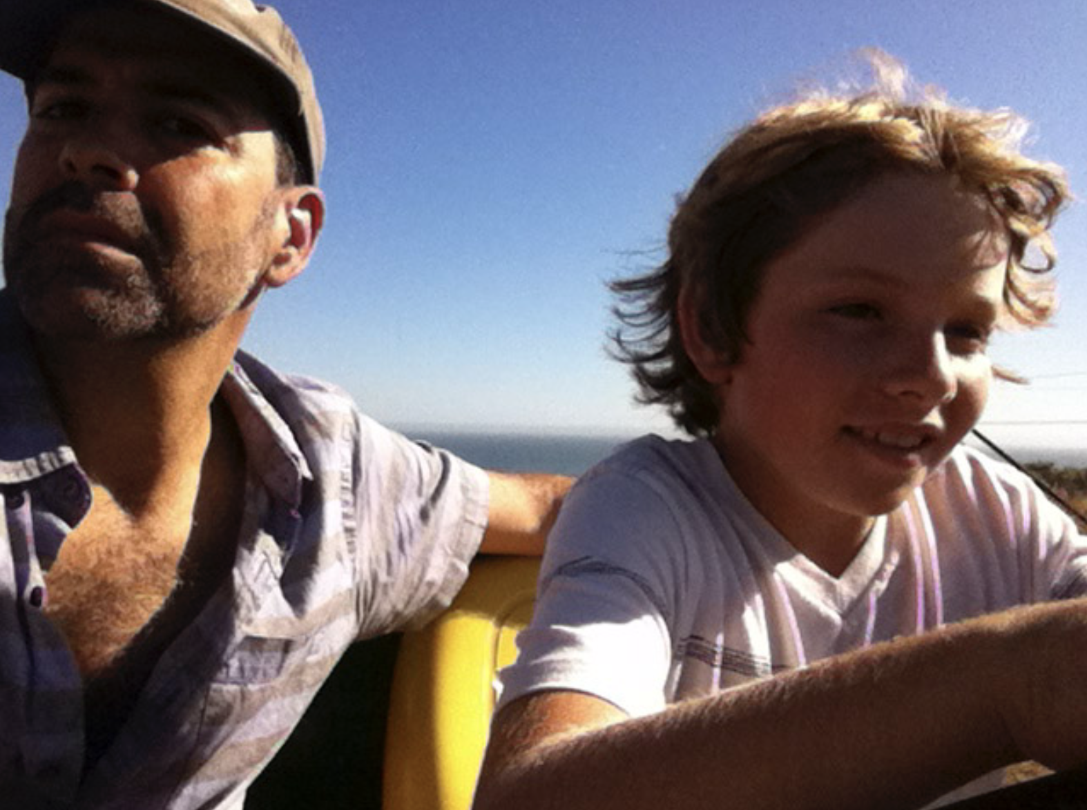 Rubin and his son, Summer 2012